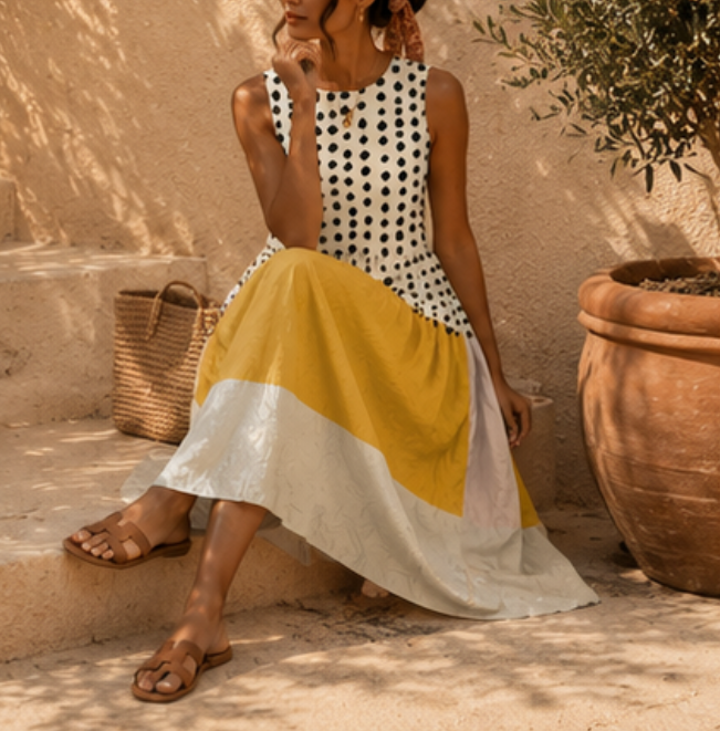 Alora | Lightweight sleeveless summer dress