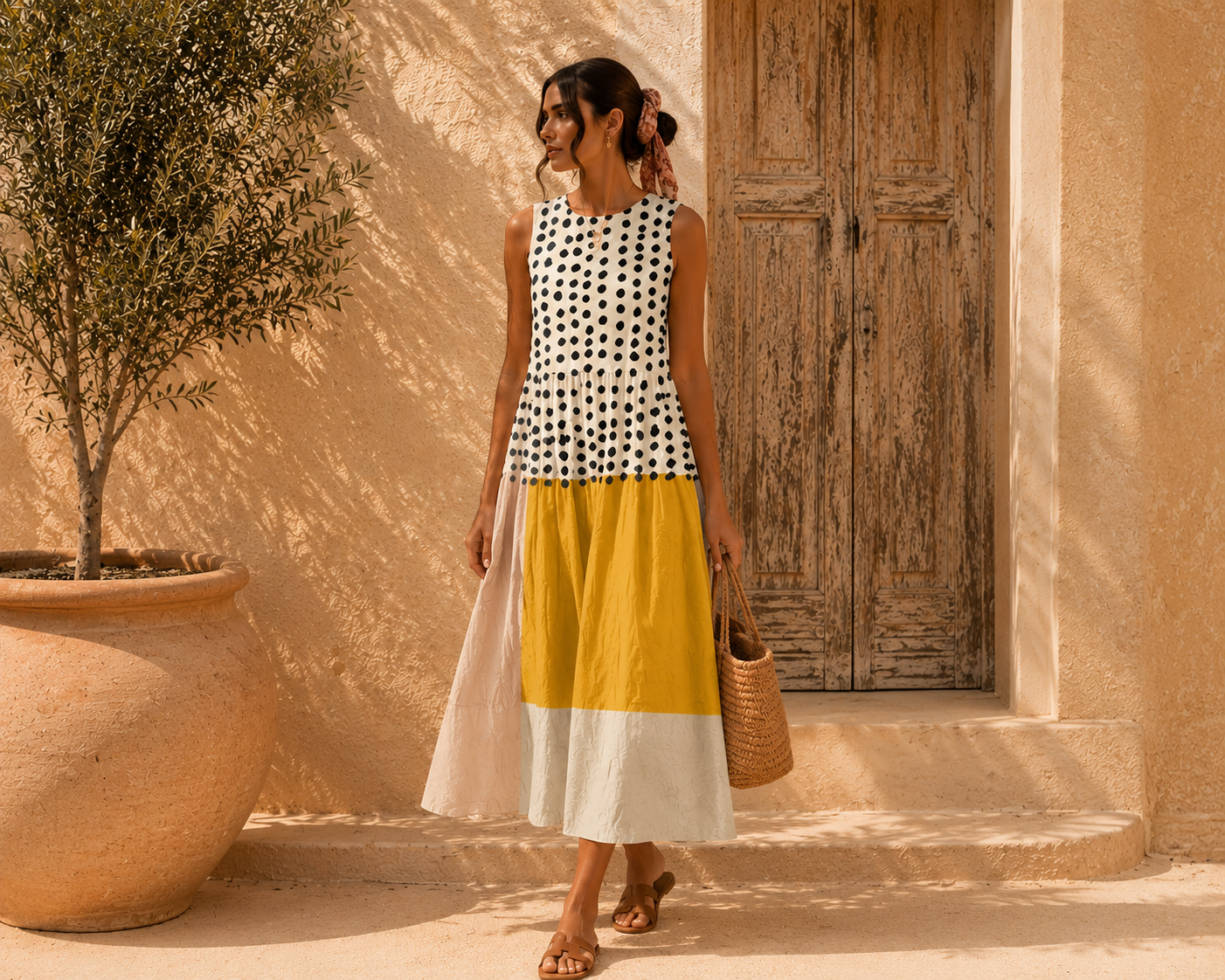 Alora | Lightweight sleeveless summer dress